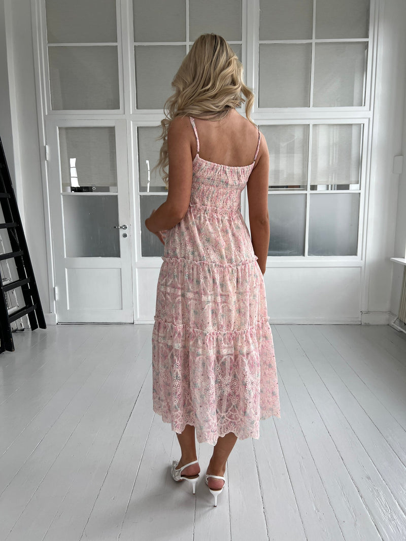 Its may pink flower dress