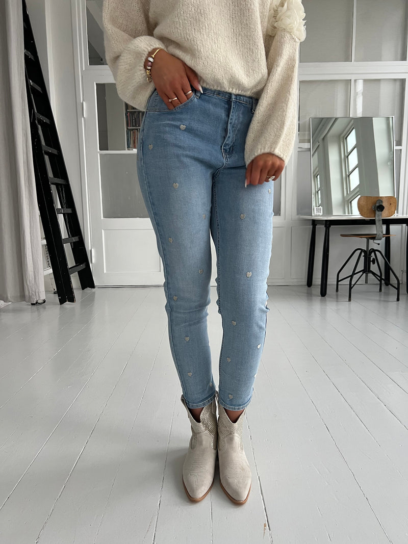 Carla heart jeans