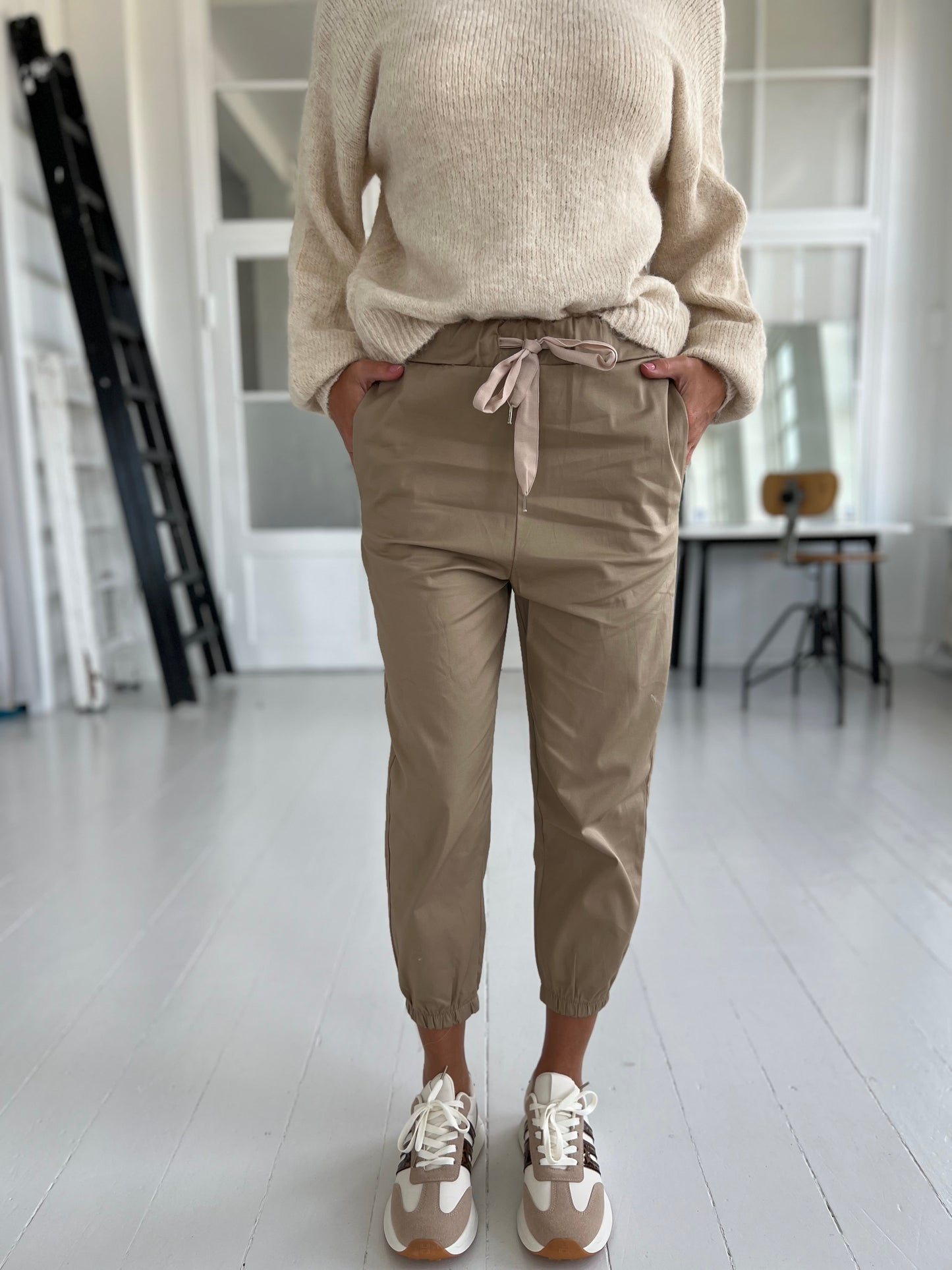 Mondial taupe pants