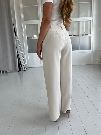 Eight Luxe cream trousers