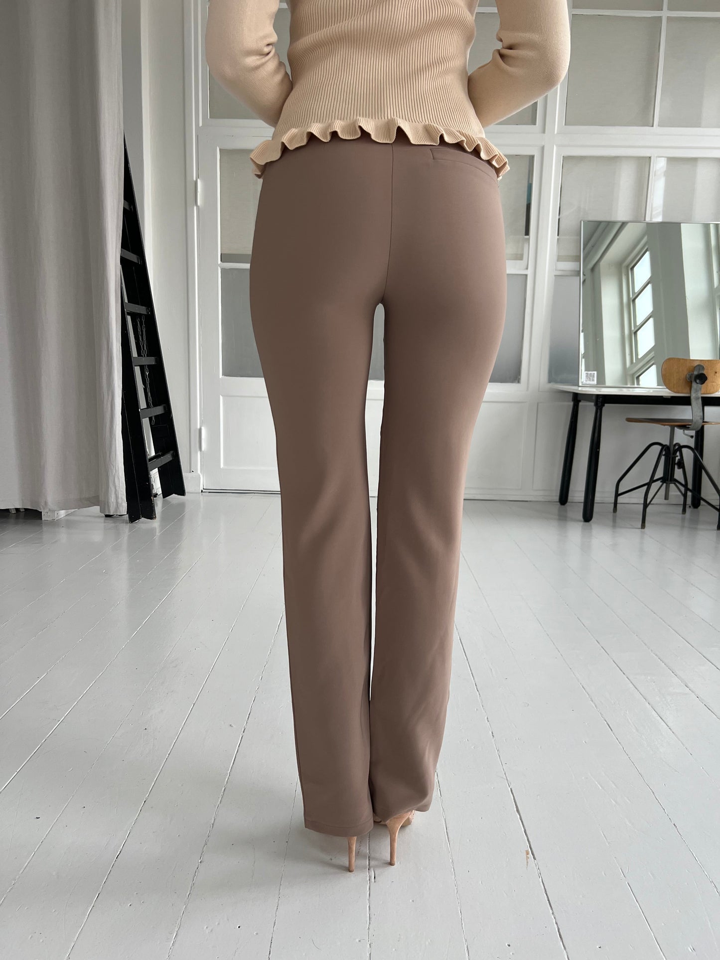 Eight Paris taupe pants (9406)