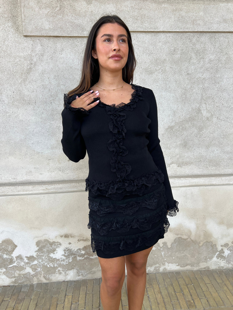 Flam romanic lace sort set