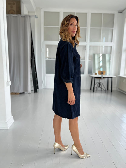 Gaspar denim Malmø dress (7705)