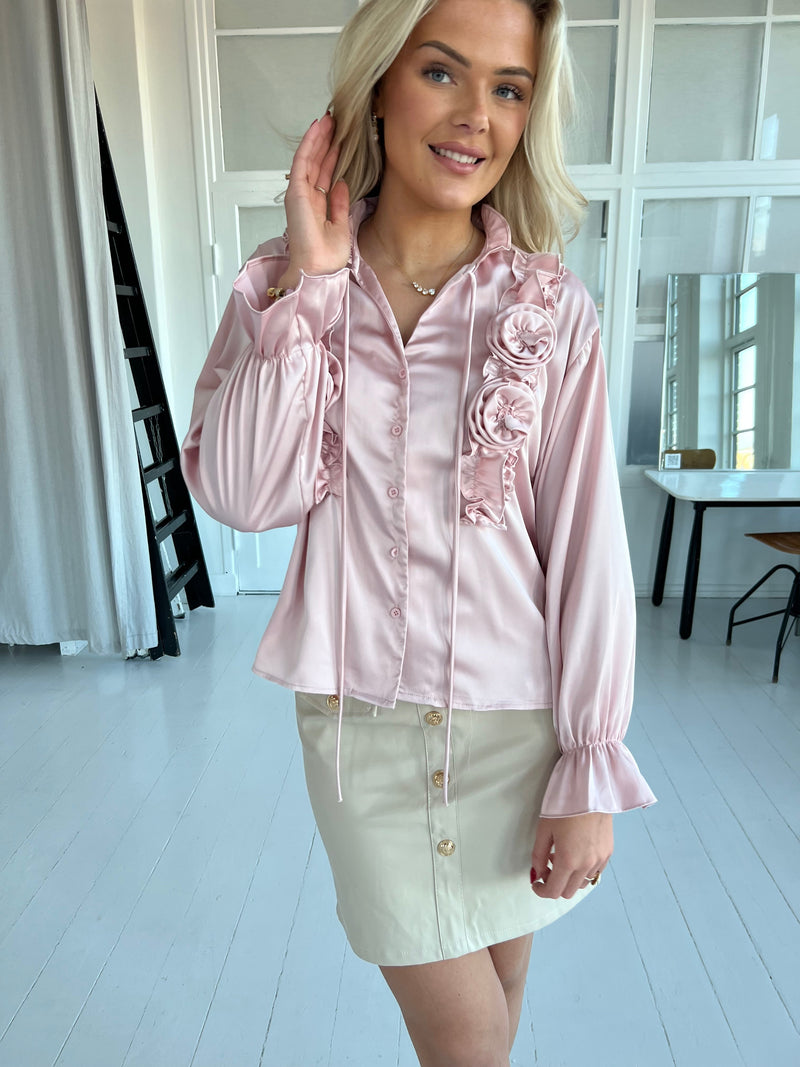 Azaka rosa blouse