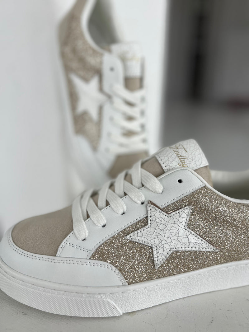 Covana gold sneakers