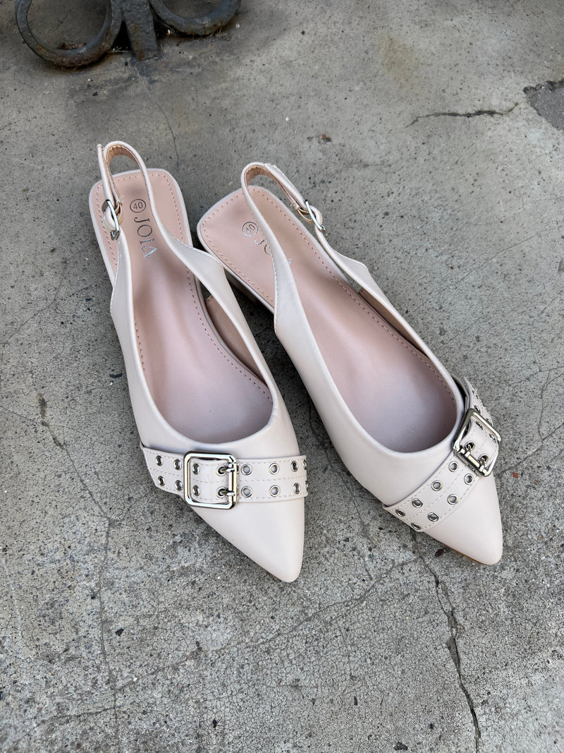 Joia beige sprie sandal fra webshoppen Aaberg Copenhagen