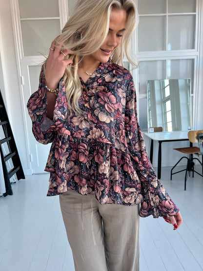 Gaspar Lido flower blouse