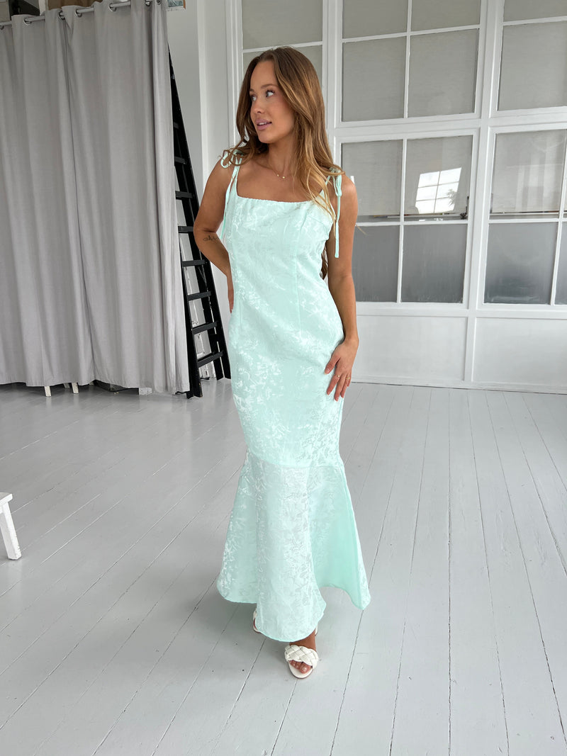 F&P light green mermaid dress