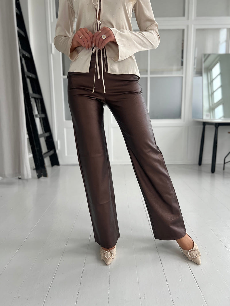 Eight Luxe bronze metallic pants