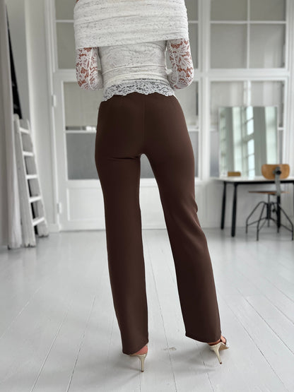 Eight paris brown pants fra webshoppen Aaberg Copenhagen