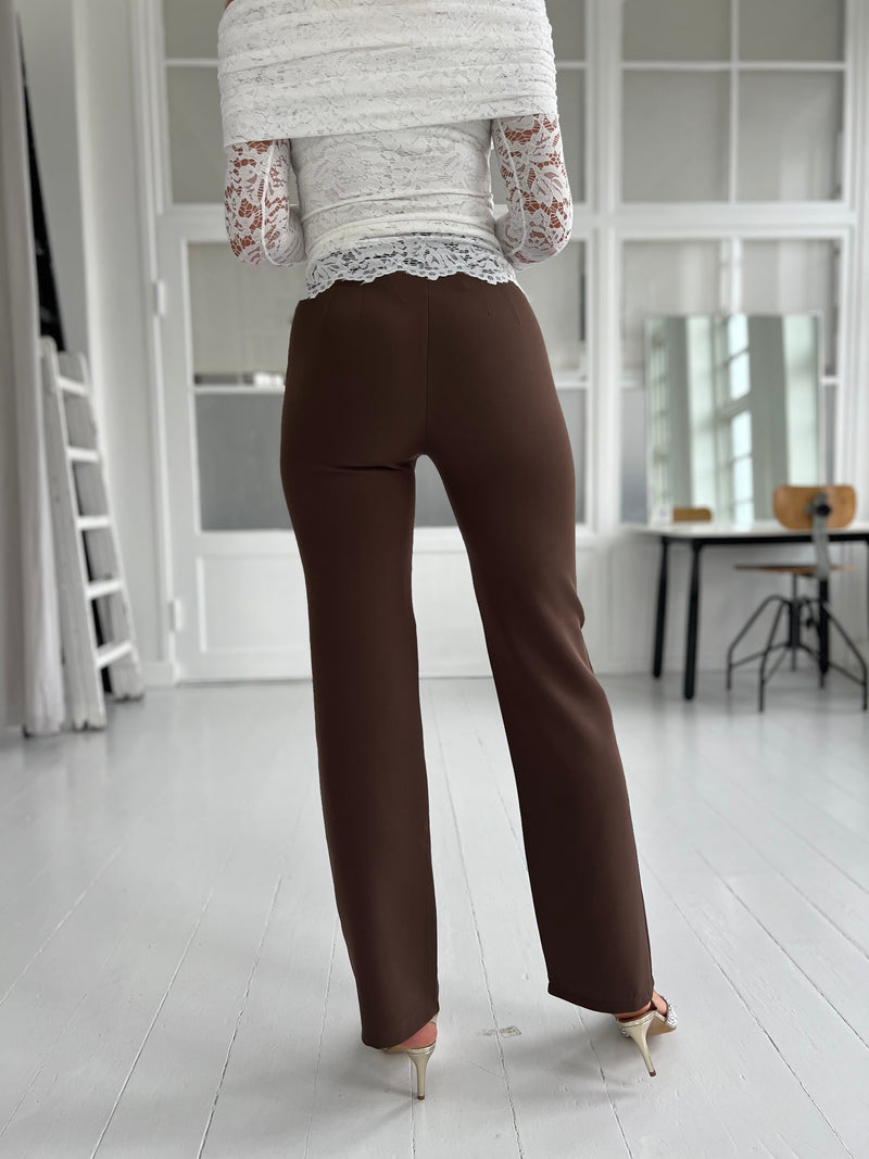 Eight paris brown pants fra webshoppen Aaberg Copenhagen