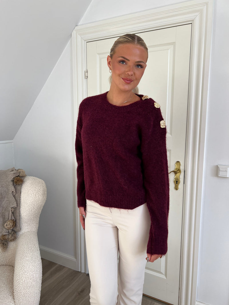 Azaka bordeaux knit