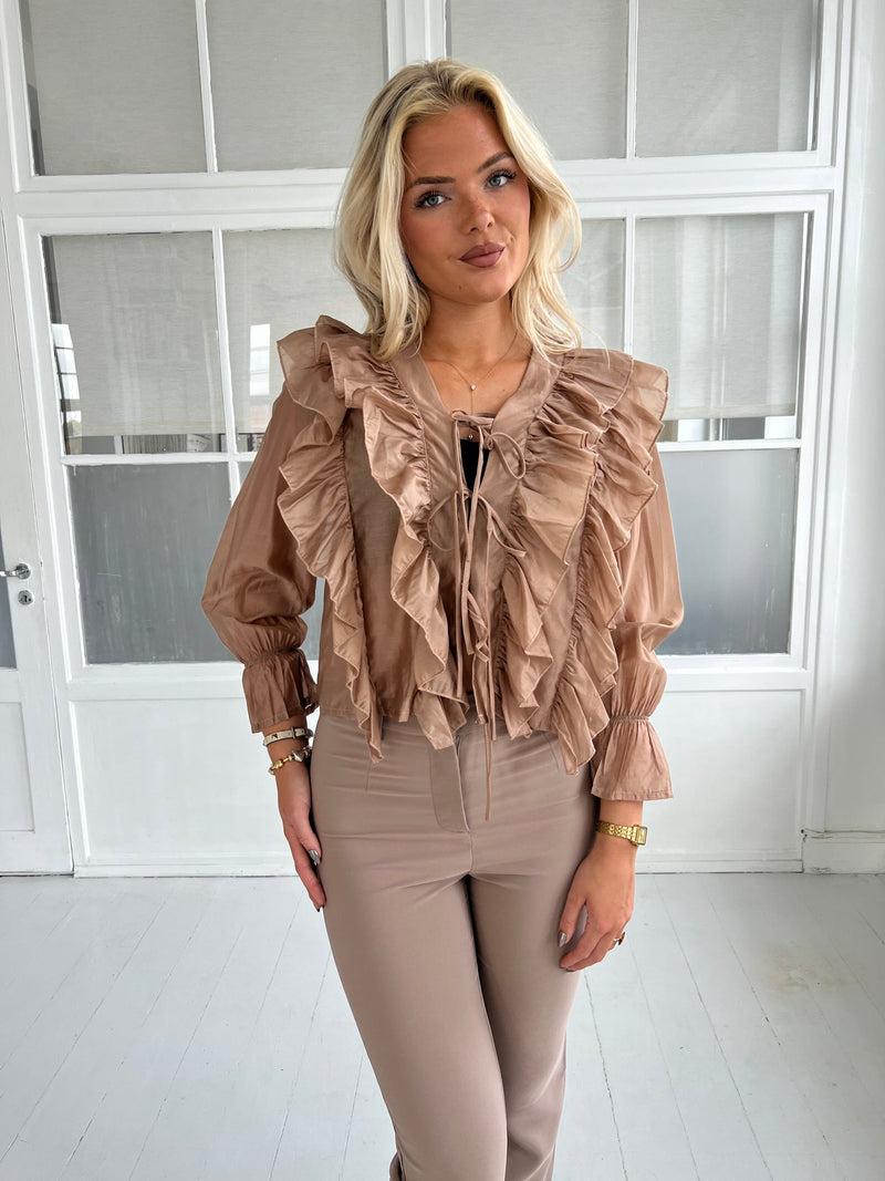 Continue Citta Nougat blouse