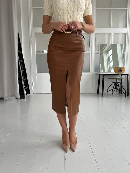 Its may camel skirt (9668)