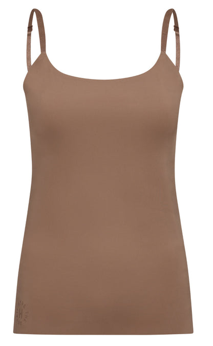 Hype The Detail brown top fra webshoppen Aaberg Copenhagen