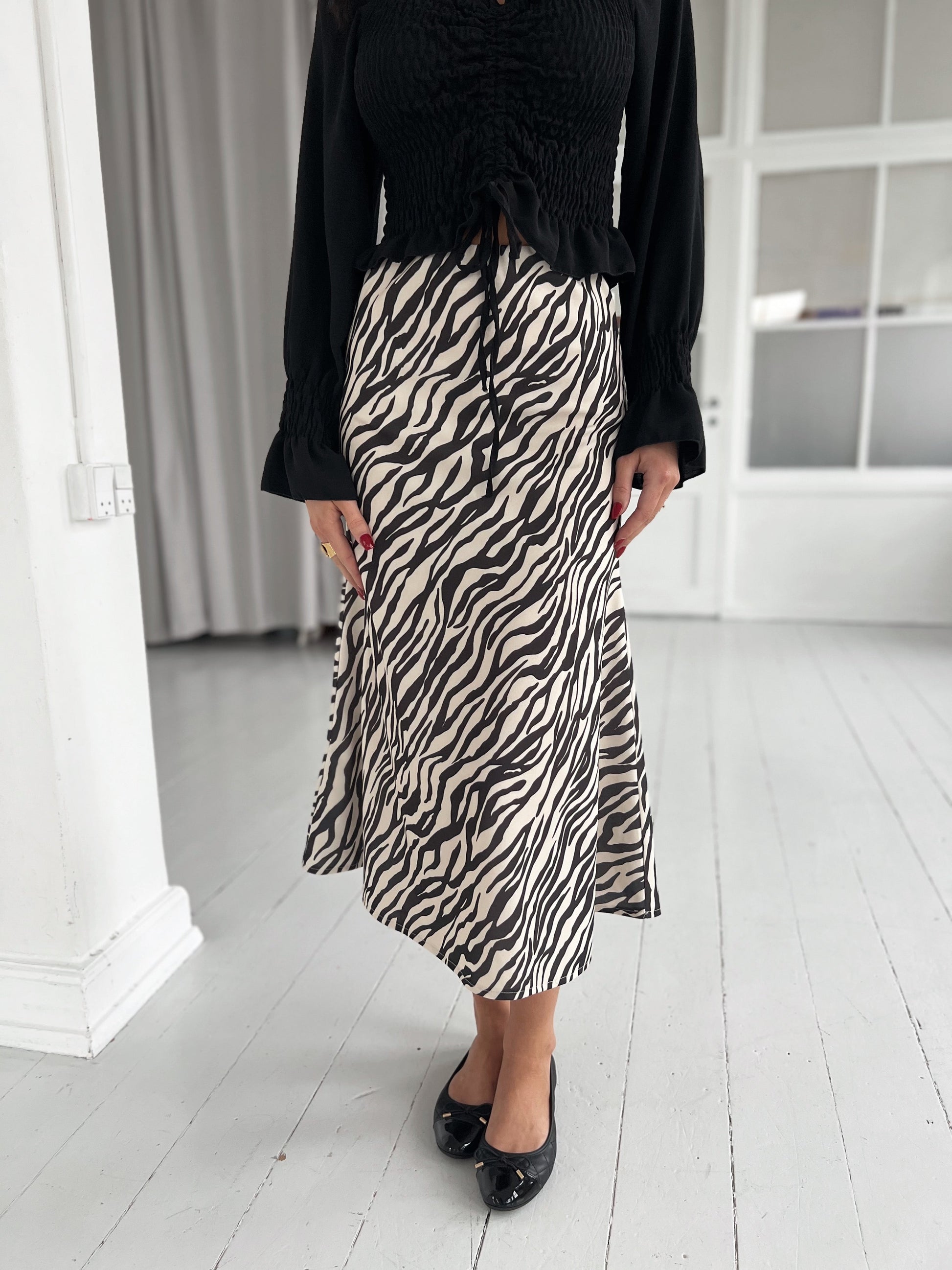 Rosy zebra skirt-nederdel-Åberg CPH-Åberg Copenhagen DK