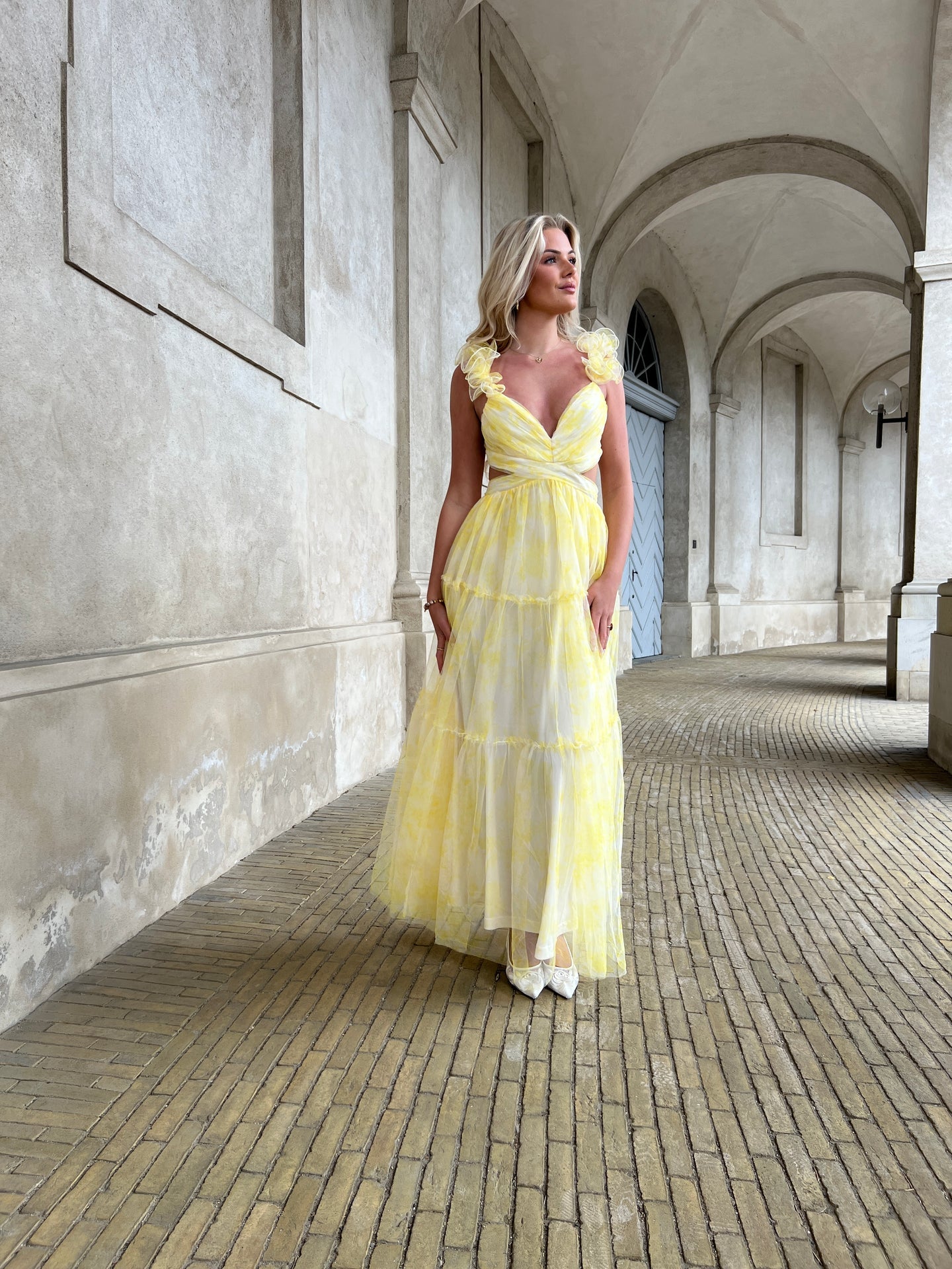 F&P yellow robe