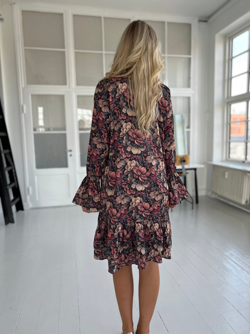 Gaspar lido flower dress (6337) fra webshoppen Aaberg Copenhagen