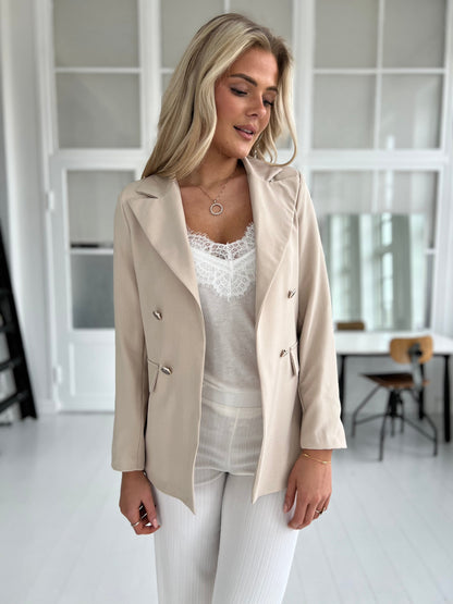 Syma beige blazer