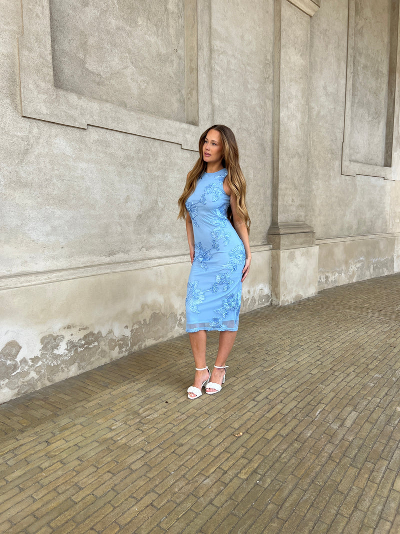 Moocci blue long dress