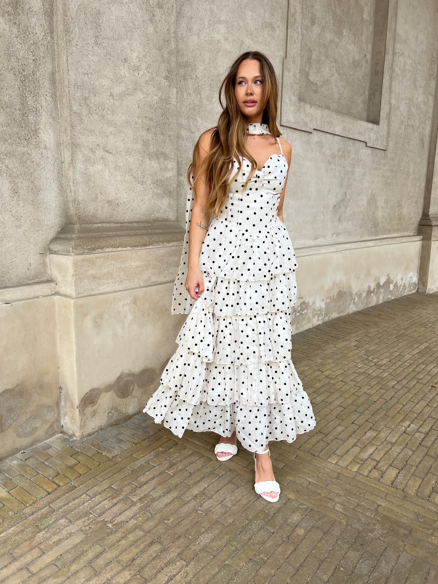 Azaka dot dress