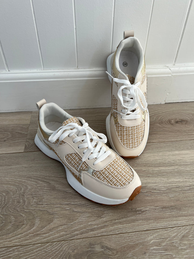 Joia camel sneakers