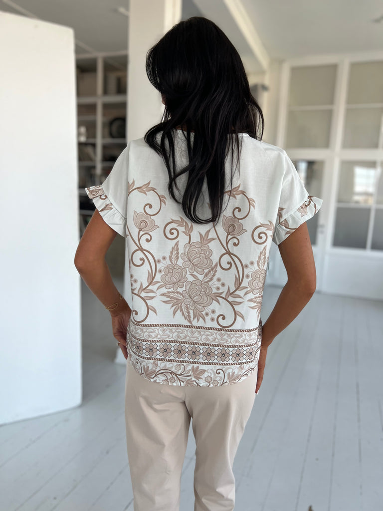 Aaberg Exclusive bohemian blouse-bluse-Åberg CPH-Onesize-Åberg Copenhagen DK