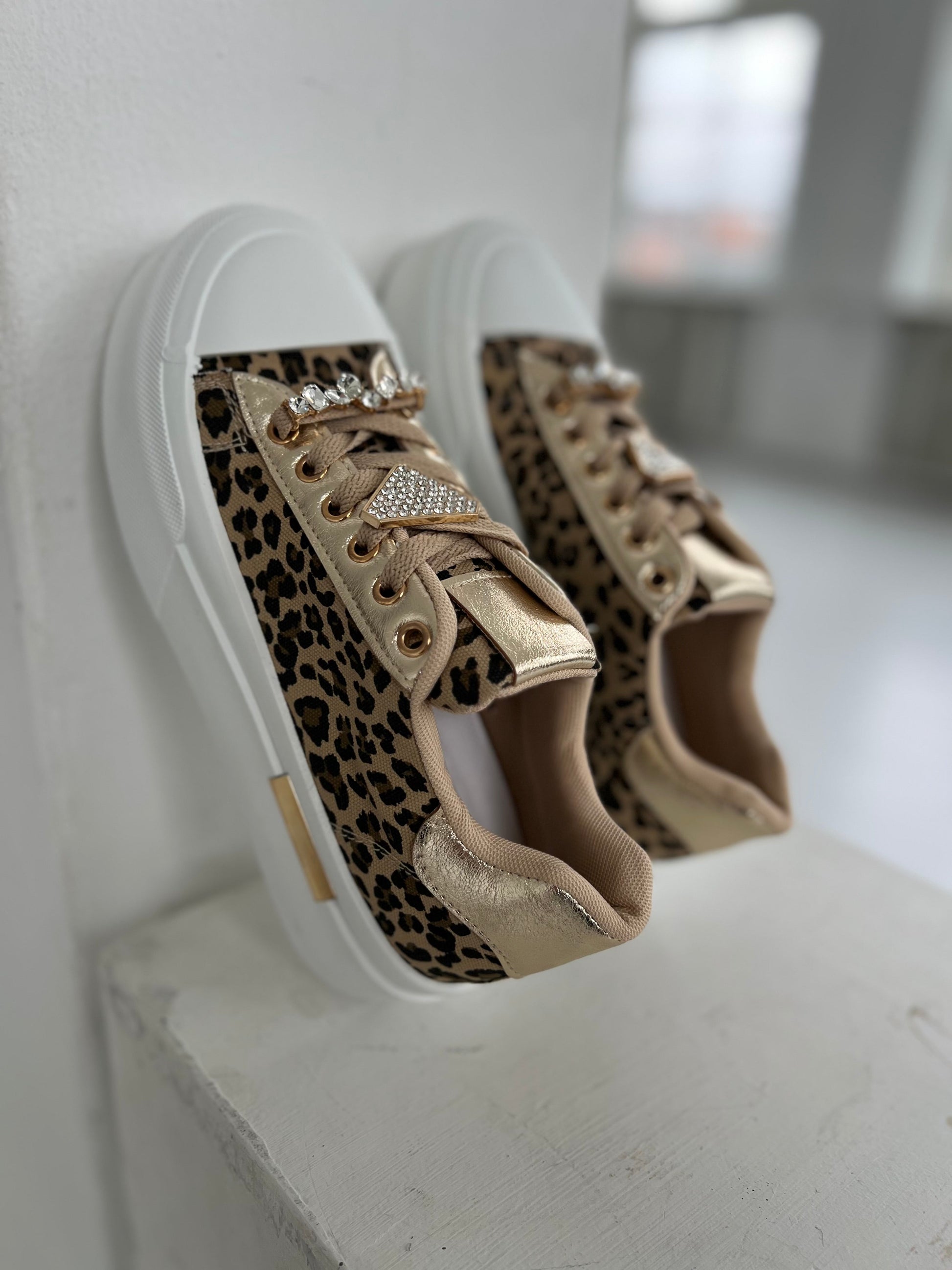 Leopard sneakers (532) fra webshoppen Aaberg Copenhagen