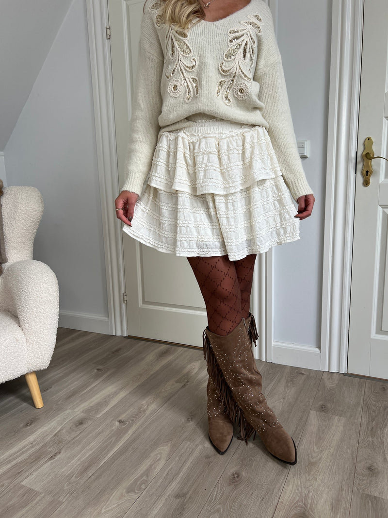 Flam romantic skirt