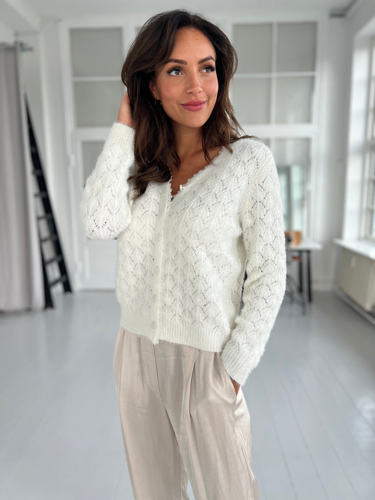 Majolica white cardigan (5262)-strik-Åberg CPH-Åberg Copenhagen DK