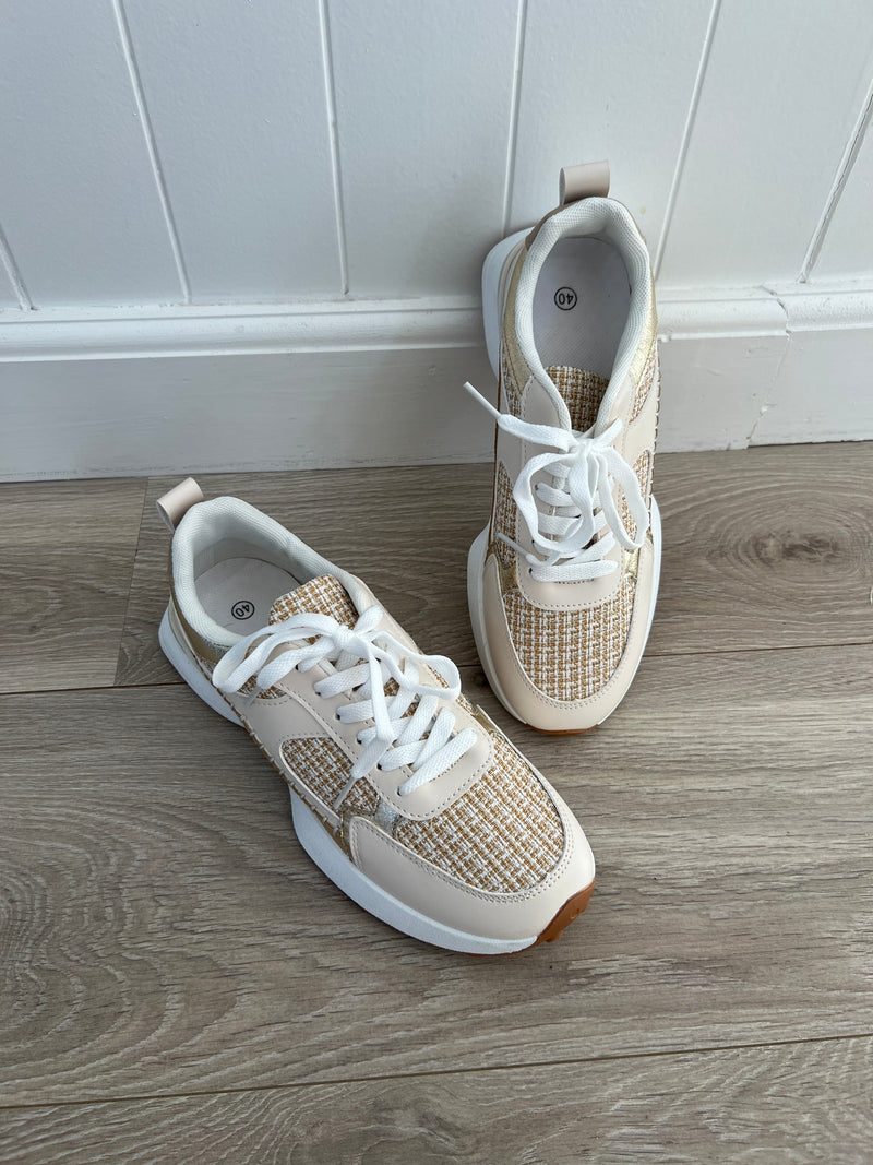 Joia camel sneakers