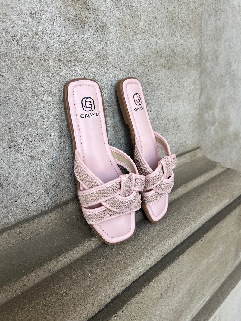 Givana rose summer sandal