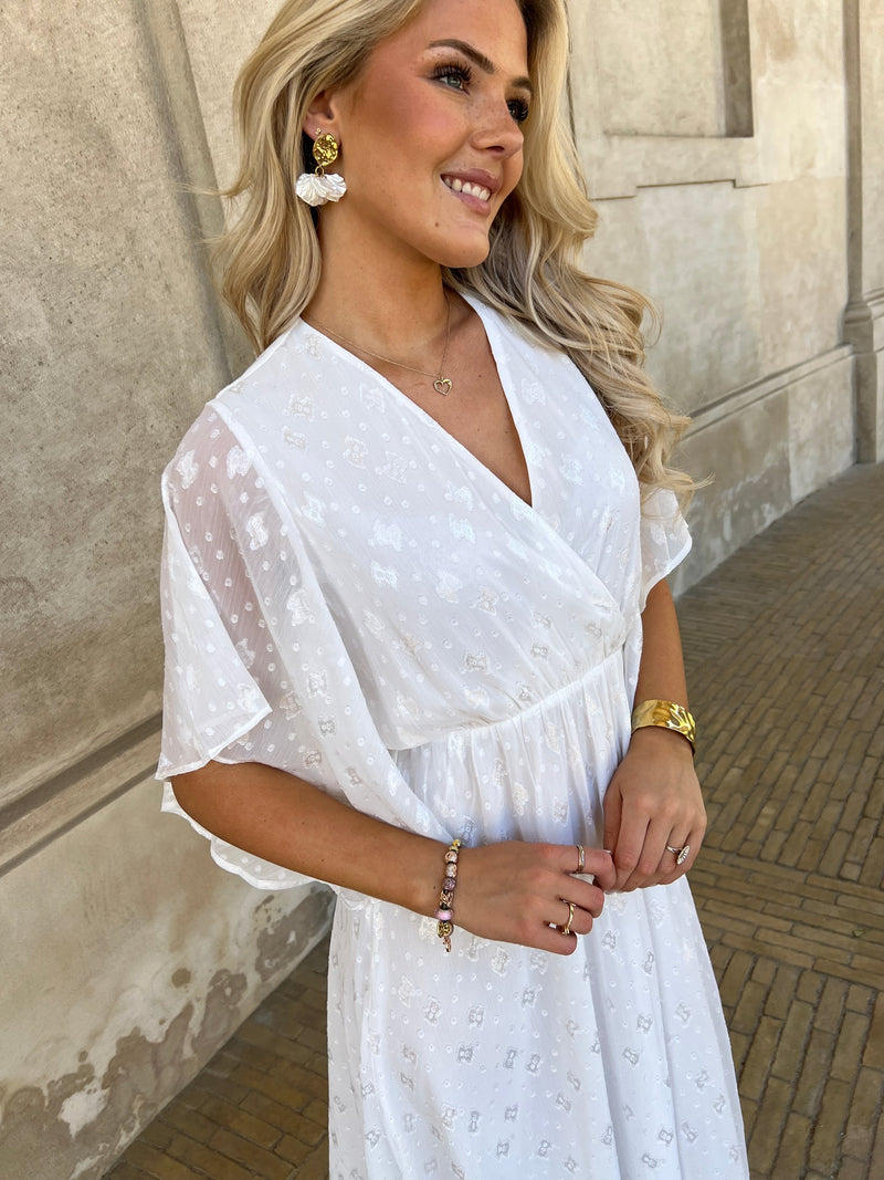 Elli white summer dress