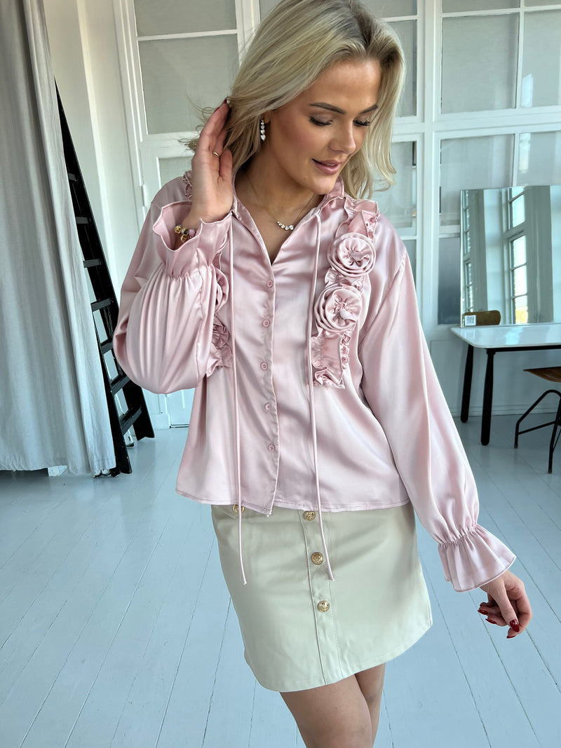 Azaka rosa blouse