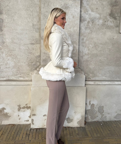 Flam White jacket