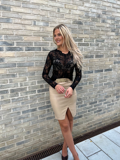 Fleur sort lace top