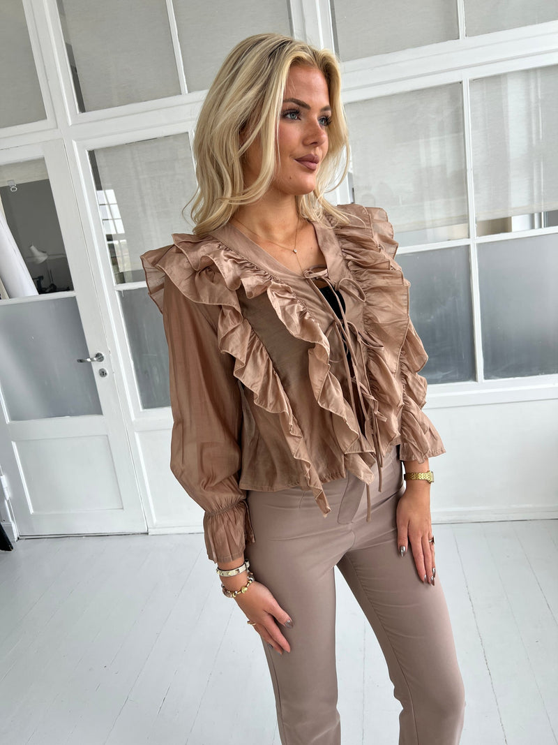 Continue Citta Nougat blouse