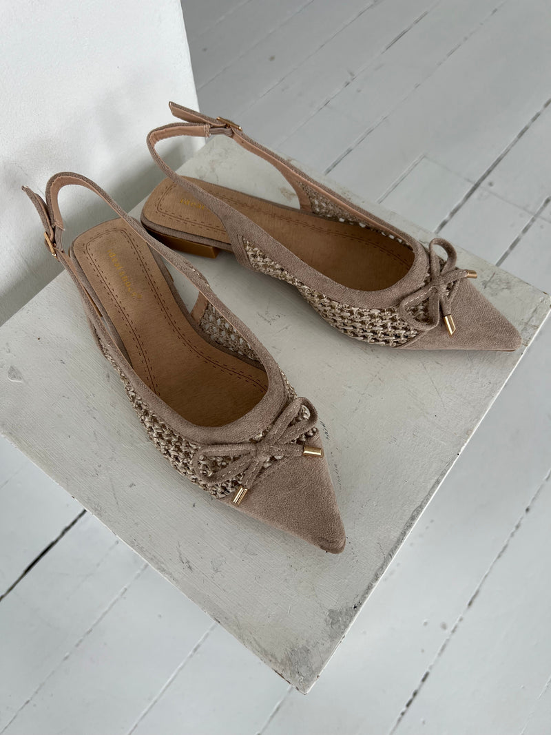 Marquiz beige slingback