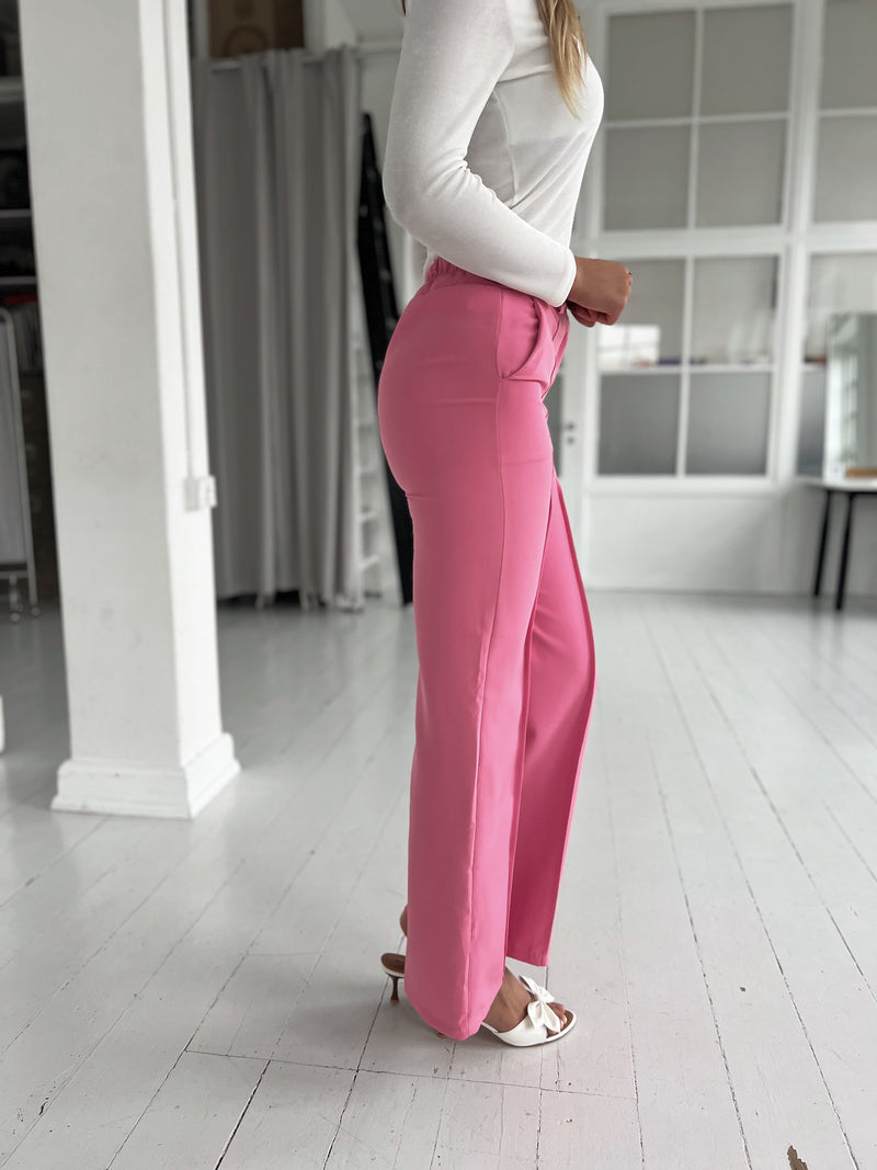 Rosy pink pants-sæt-Åberg CPH-Onesize-Åberg Copenhagen DK