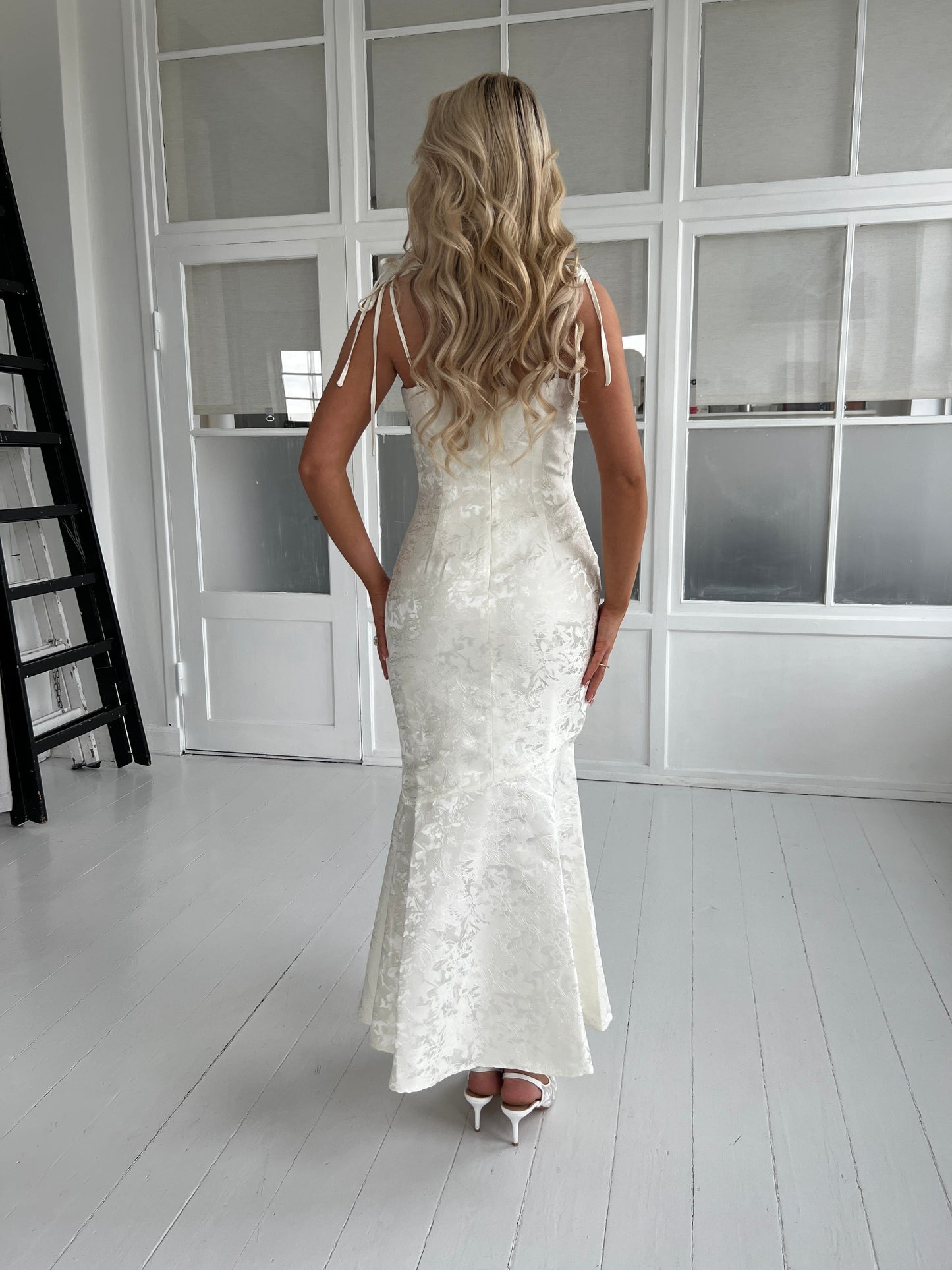 F&P light beige mermaid dress