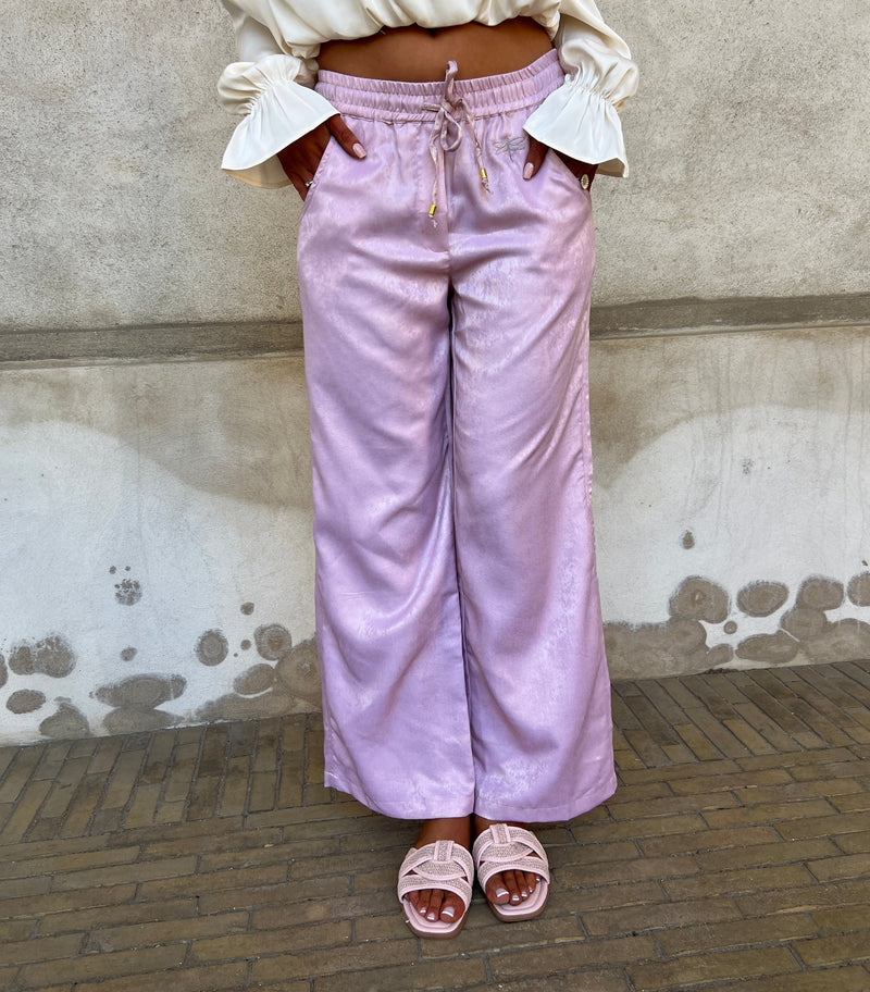 Gaspar Honolulu rose gold pants fra webshoppen Aaberg Copenhagen