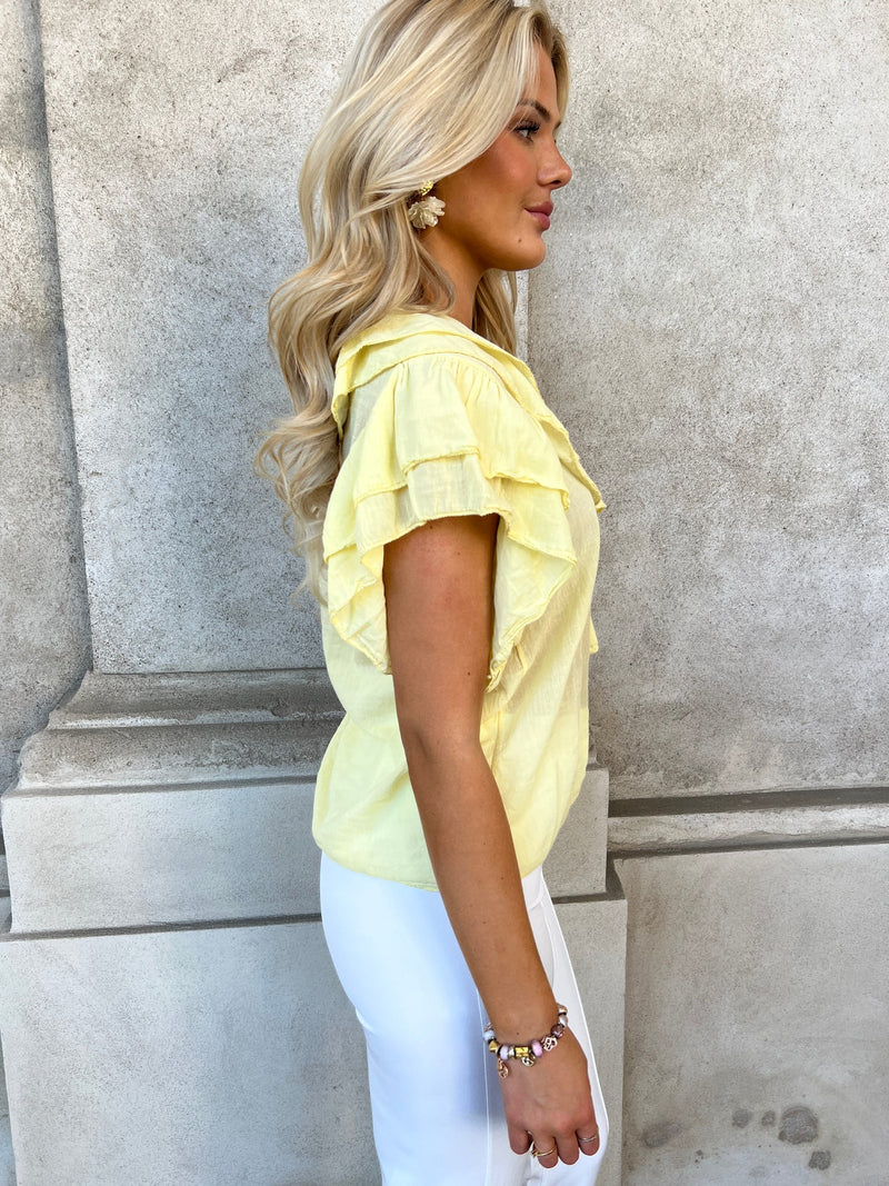 Lumine yellow blouse