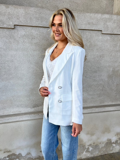 Its May white blazer