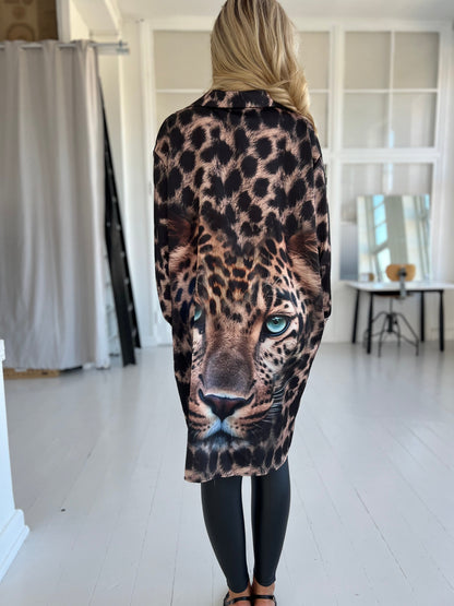 Lamiar leopard tuniq