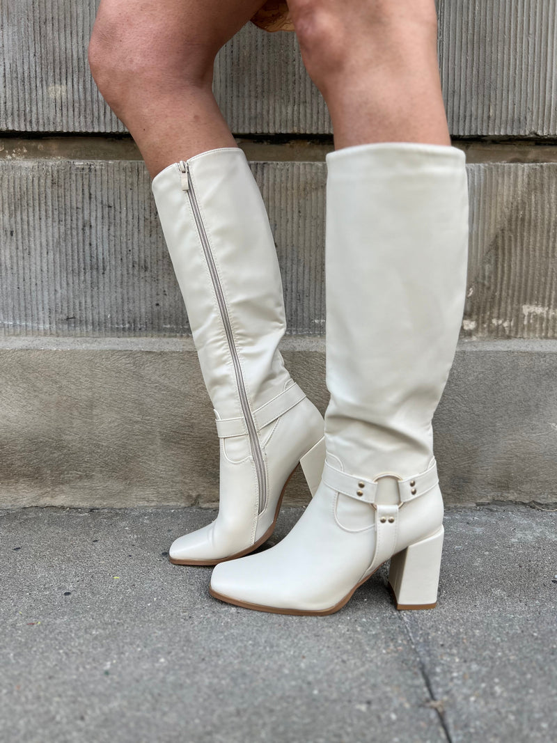 Ideal Beige boots (6313)