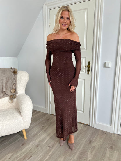 Eight luxe rhinestone dress