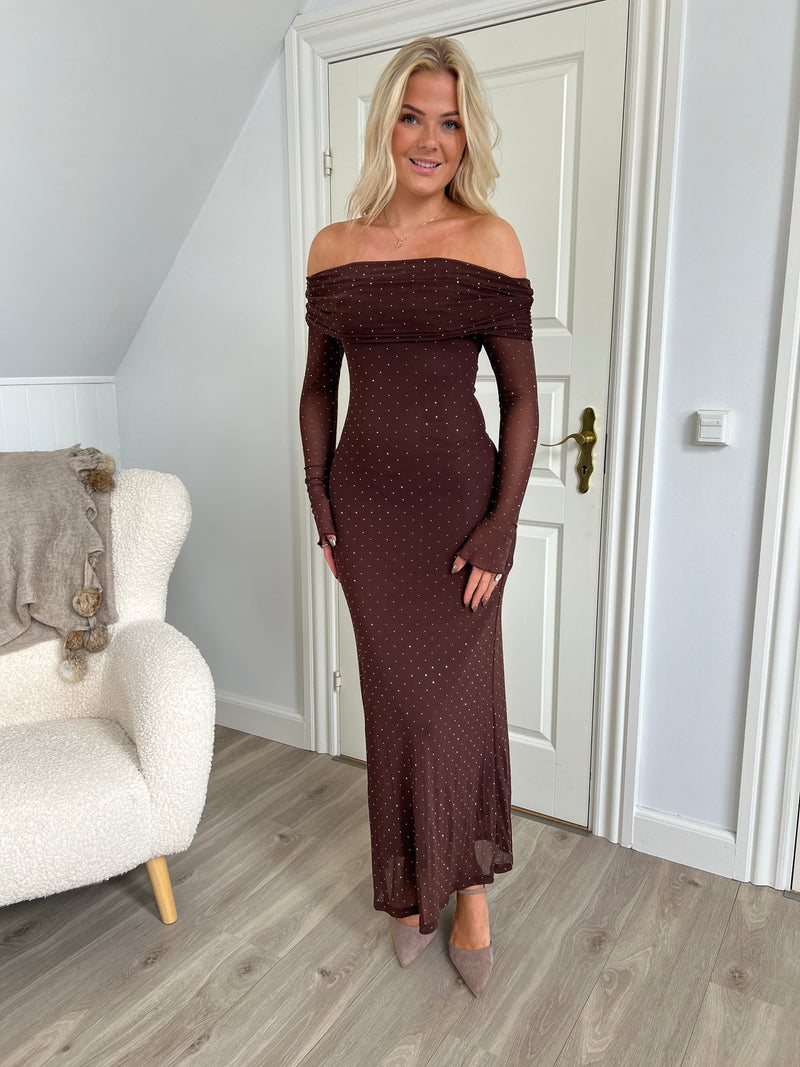 Eight luxe rhinestone dress